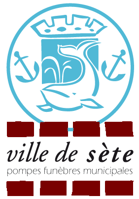 Logo des pompes funèbres municipales de la ville de sète